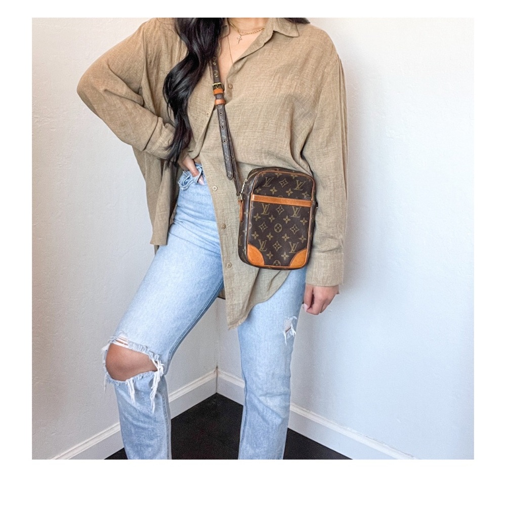 Louis Vuitton‎ Brown and Tan Crossbody Bag